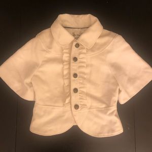 Alice Temperley  for Target white crop jacket